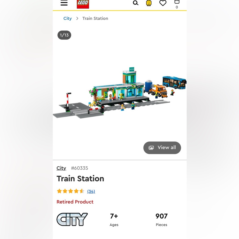 Lego City Train Station Set 60335 retired - Picture 14 of 14